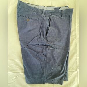 J. Crew Blue Flat Front Men Shorts
